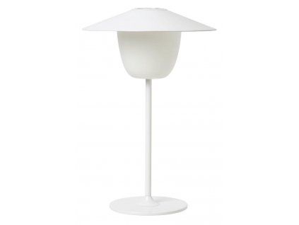 Přenosná LED lampička, bílá, hliníková BLOMUS