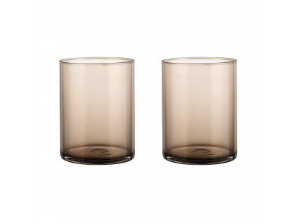 Set 2 skleniček mera kávové 220 ml