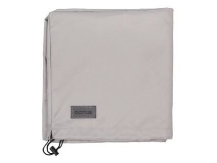 Kryt ochraný syntetický šedý na pouf 38x80x80cm grow
