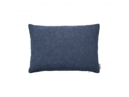 Potah na polštář Boucle 40 x 60 cm tmavě modrý Blomus