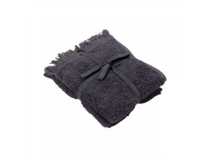 Ručník set 2 ks 30x50 cm šedá-magnet FRINO  Blomus