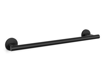 Věšák na ručníky nerezový černý 51 cm Scala