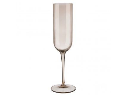 set 4 skleniček na šampaňské pískové FUUM BLOMUS