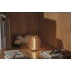 Zářívá kulatá LED lampa 15cm hnědá