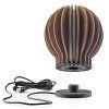 Zářívá kulatá LED lampa 15cm smok