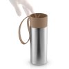 Nerezový termohnek, to go 0,35 l, mocca řemínek  Eva Solo