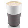 Termohrnky na café latte 360 ml 2 kusy šedé, Eva Solo