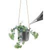 568161 Selfwatering pot Nordic grey lige paa med plante regi 1 HIGH