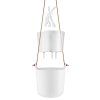 568164 Selfwatering pot Chalk white trin HIGH