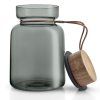 Dóza na potraviny z kouřového skla Silhouette 1,5 l